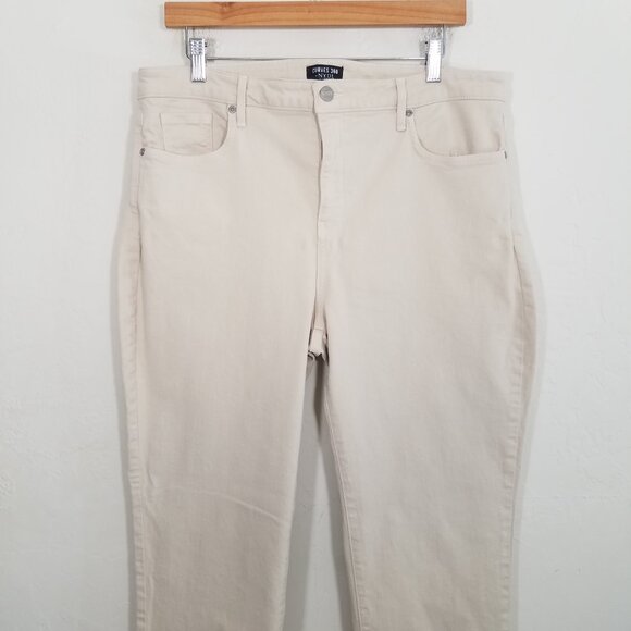 NYDJ Curves 360 Tummy Control Super Stretch Jeans Pants Size 14 - Picture 2 of 9